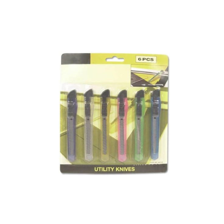 LIFETIME Cuttermesser, 6 teiliges Set