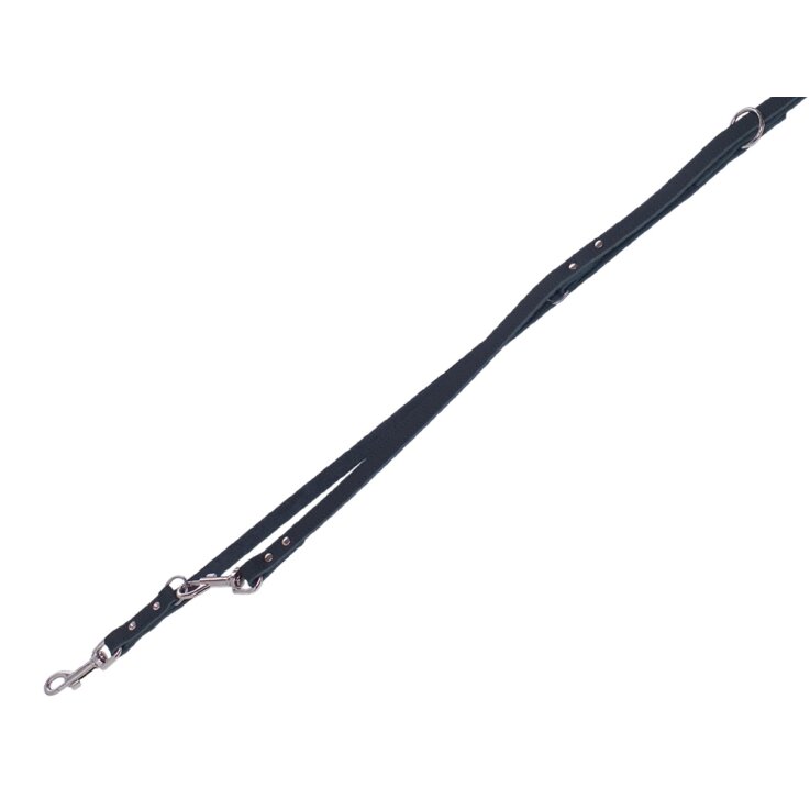 NOBBY Führleine "Tabil" schwarz, L - XL, 200 cm x 18 mm