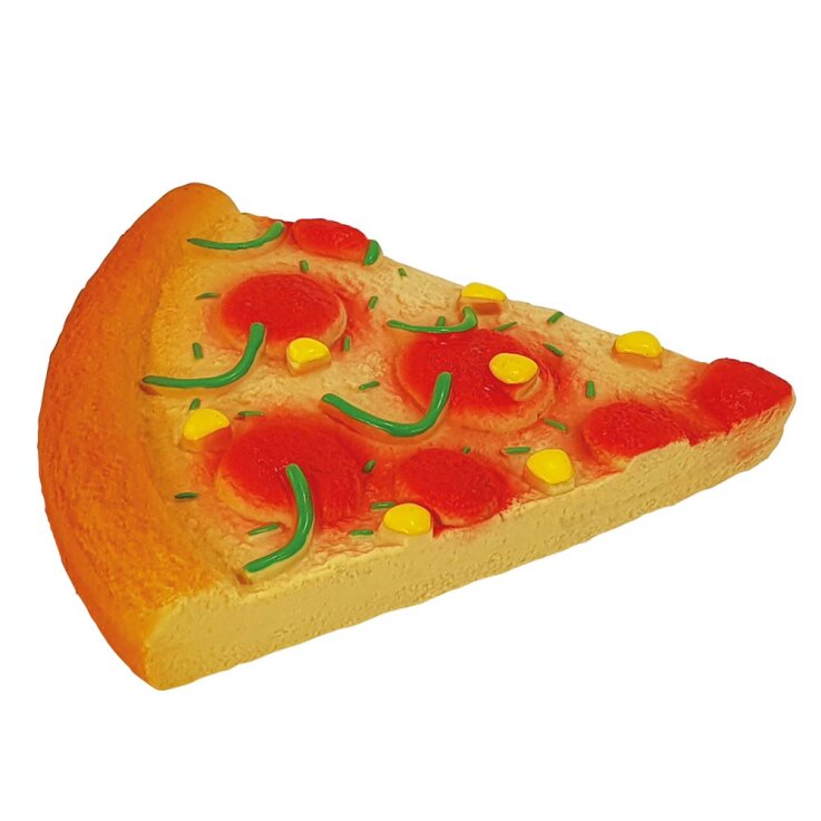 NOBBY Latex Spielzeug "Pizza", 15 cm