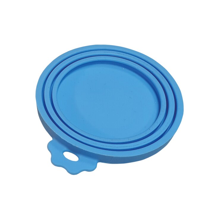 NOBBY Silikon Dosendeckel, hellblau, Ø 9 cm