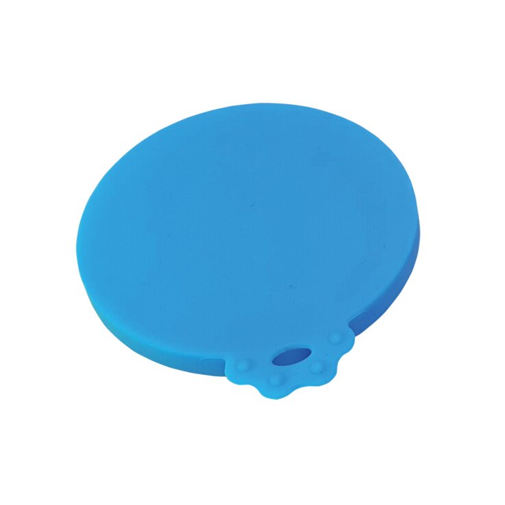 NOBBY Silikon Dosendeckel, hellblau, Ø 9 cm