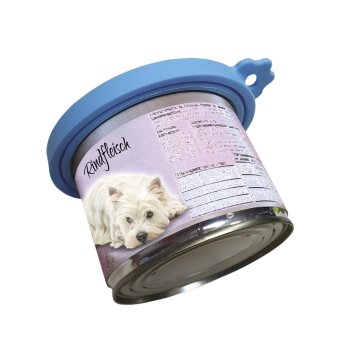 NOBBY Silikon Dosendeckel, hellblau, Ø 9 cm