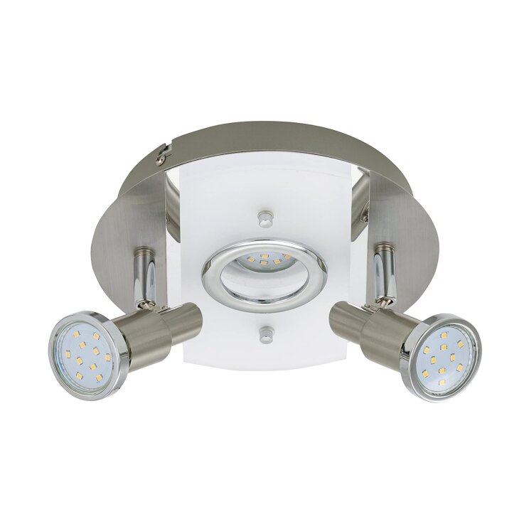 Briloner 3595-032 - LED Spotlight RIPOSO 1xLED/5W/230V + 2xGU10/3W