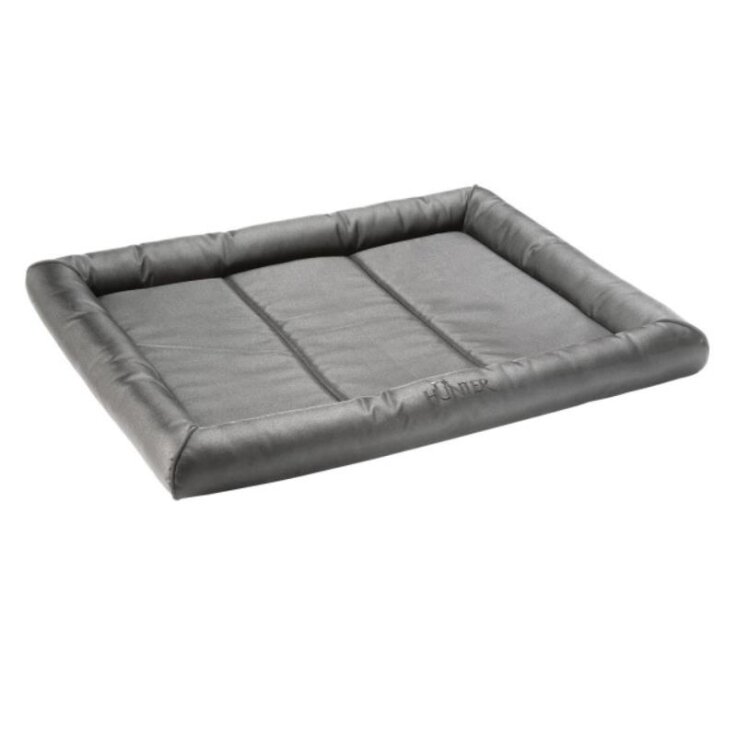 Hunter Hundematte Vermont L (100 x 80 x 8 cm), grau