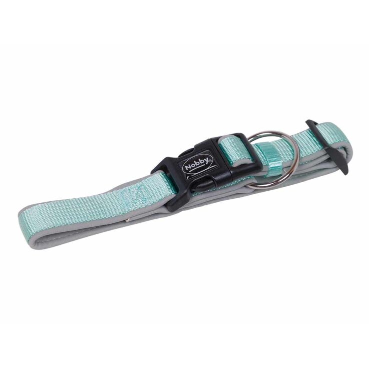 NOBBY Halsband classic "Preno", mint, M, L: 30-45 cm; B: 20/25 mm