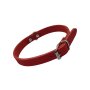NOBBY Lederhalsband "Tabil", rot, S, 37 cm (30-35 cm), 14 mm