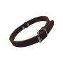 NOBBY Lederhalsband "Tabil", braun, S, 37 cm (30-35 cm), 14 mm