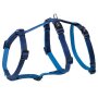 NOBBY Geschirr "Turva", blau, M, H: 42 - 60 cm, B: 50 - 75 cm, B: 20 mm