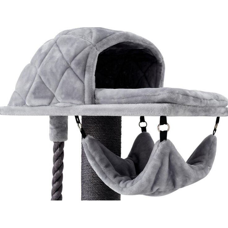 NOBBY Kratzbaum "Rami XL", grau, 115 cm hoch