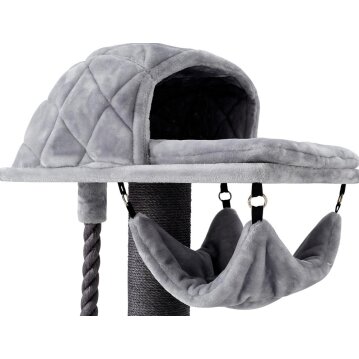 NOBBY Kratzbaum "Rami XL", grau, 115 cm hoch