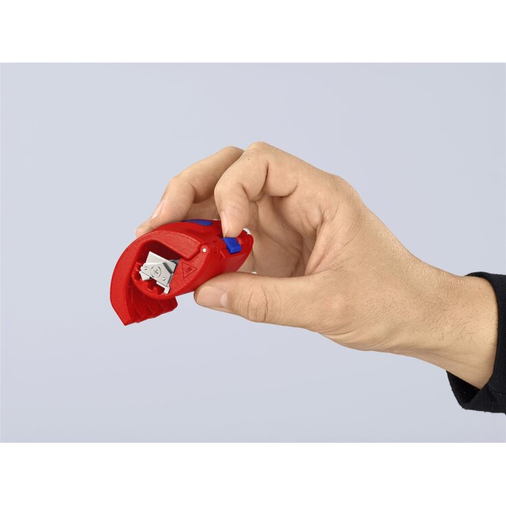 KNIPEX 90 22 10 BK; BiX® Schneider für Kunststoffrohre und Dichthülsen