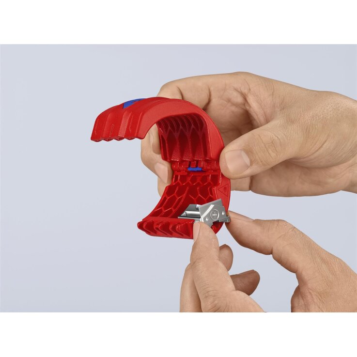 KNIPEX 90 22 10 BK; BiX® Schneider für Kunststoffrohre und Dichthülsen