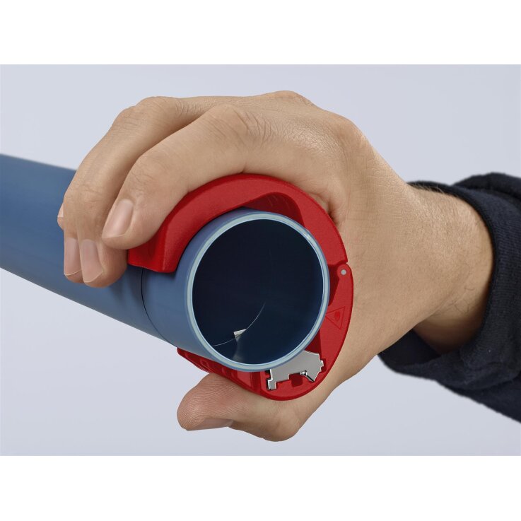 KNIPEX 90 22 10 BK; BiX® Schneider für Kunststoffrohre und Dichthülsen