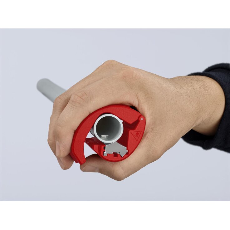 KNIPEX 90 22 10 BK; BiX® Schneider für Kunststoffrohre und Dichthülsen