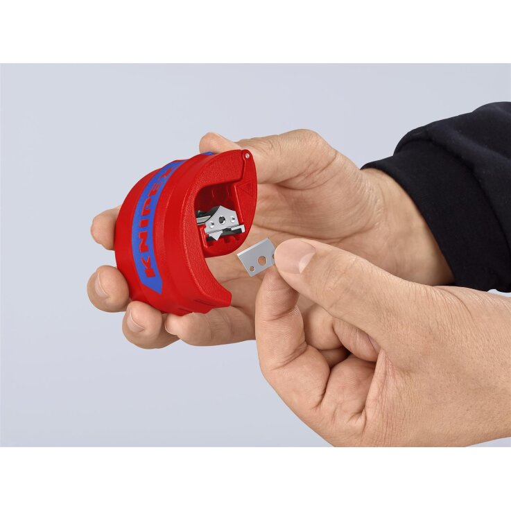 KNIPEX 90 22 10 BK; BiX® Schneider für Kunststoffrohre und Dichthülsen