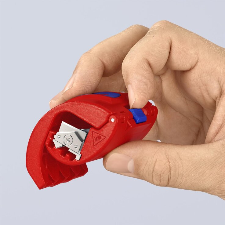 KNIPEX 90 22 10 BK; BiX® Schneider für Kunststoffrohre und Dichthülsen