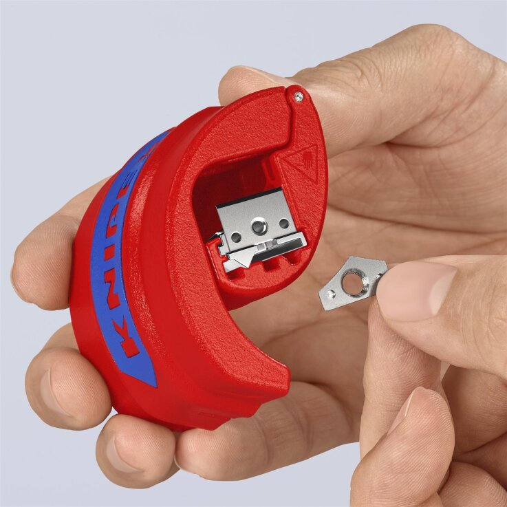 KNIPEX 90 22 10 BK; BiX® Schneider für Kunststoffrohre und Dichthülsen