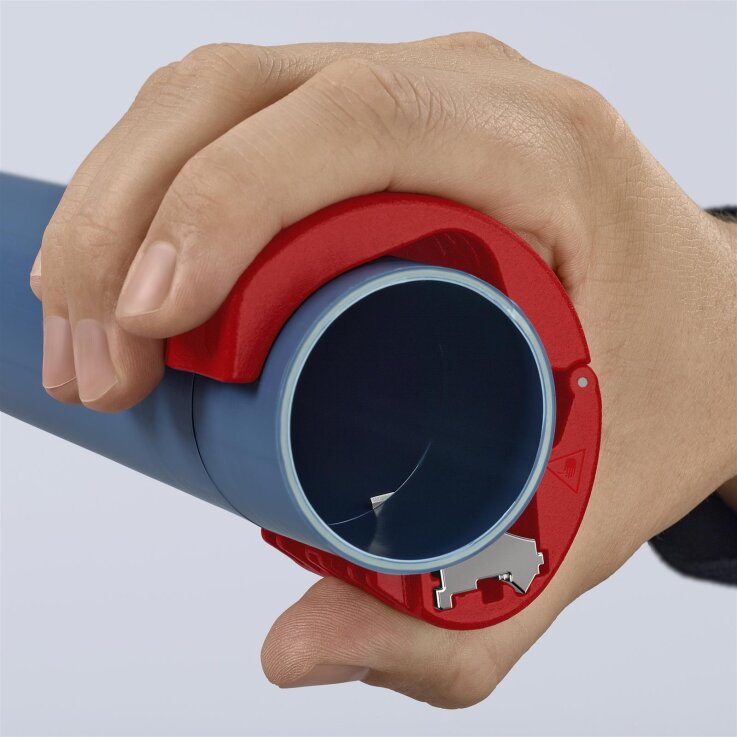 KNIPEX 90 22 10 BK; BiX® Schneider für Kunststoffrohre und Dichthülsen