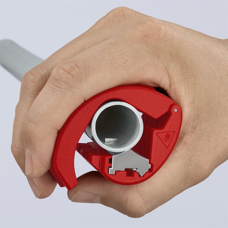 KNIPEX 90 22 10 BK; BiX® Schneider für Kunststoffrohre und Dichthülsen