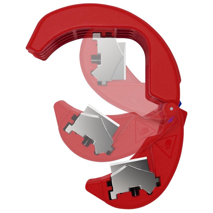 KNIPEX 90 22 10 BK; BiX® Schneider für Kunststoffrohre und Dichthülsen