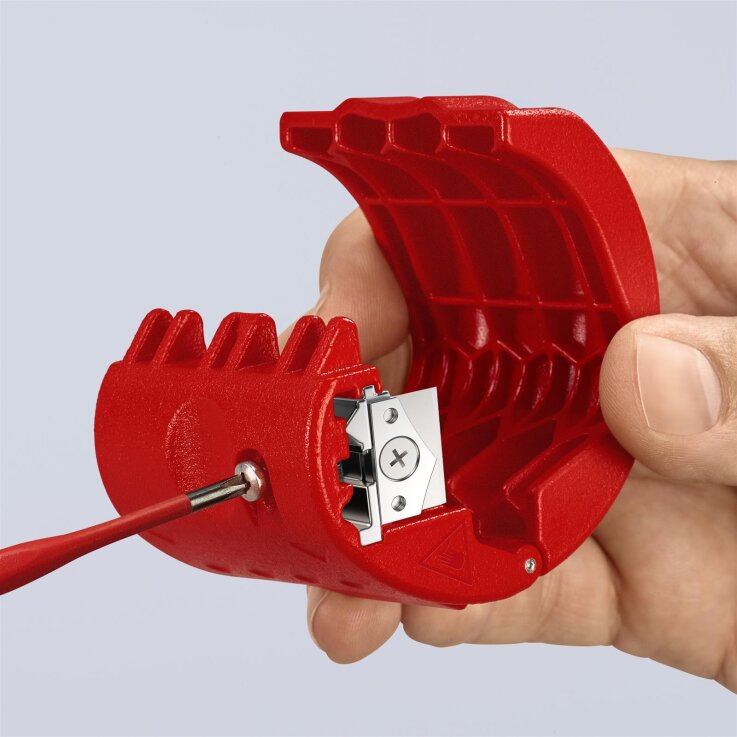 KNIPEX 90 22 10 BK; BiX® Schneider für Kunststoffrohre und Dichthülsen