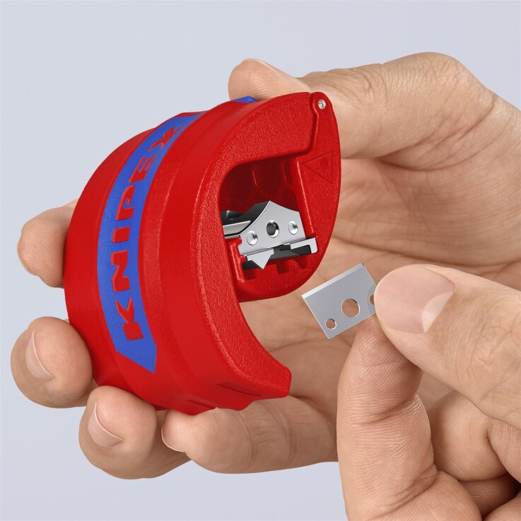 KNIPEX 90 22 10 BK; BiX® Schneider für Kunststoffrohre und Dichthülsen
