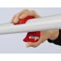 KNIPEX 90 22 10 BK; BiX® Schneider für Kunststoffrohre und Dichthülsen