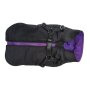 NOBBY "Sobak" Hundemantel, schwarz-lila, 32 cm
