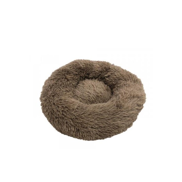 NOBBY  Kuscheldonut "Esla", braun, Ø 50 x 20 cm