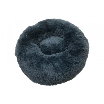 NOBBY  Kuschelbett Donut  "Esla", blaugrau,...