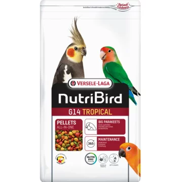 NUTRIBIRD G14 Tropical Extrudierte Pellets, f&uuml;r...
