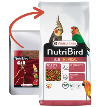 NUTRIBIRD G18  Tropical Extrudierte Pellets, f&uuml;r...