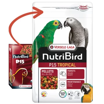 NUTRIBIRD P15  TROPICAL Extrudierte Pellets, f&uuml;r...