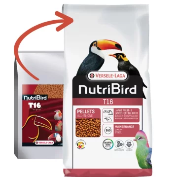 NUTRIBIRD T16 Extrudierte Pellets, f&uuml;r Frucht und...