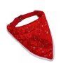 NOBBY Xmas Halsband mit Tuch, rot, 42 cm x 20 mm