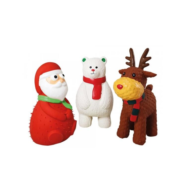 NOBBY Latex Weihnachtsfiguren, 12 + 15,5 cm