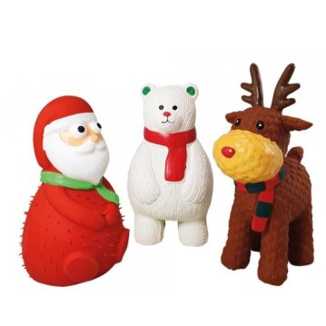 NOBBY Latex Weihnachtsfiguren, 12 + 15,5 cm