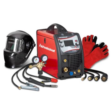 SCHWEISSKRAFT Multifunktionsinverter EASY-MIG 181 Multi Set