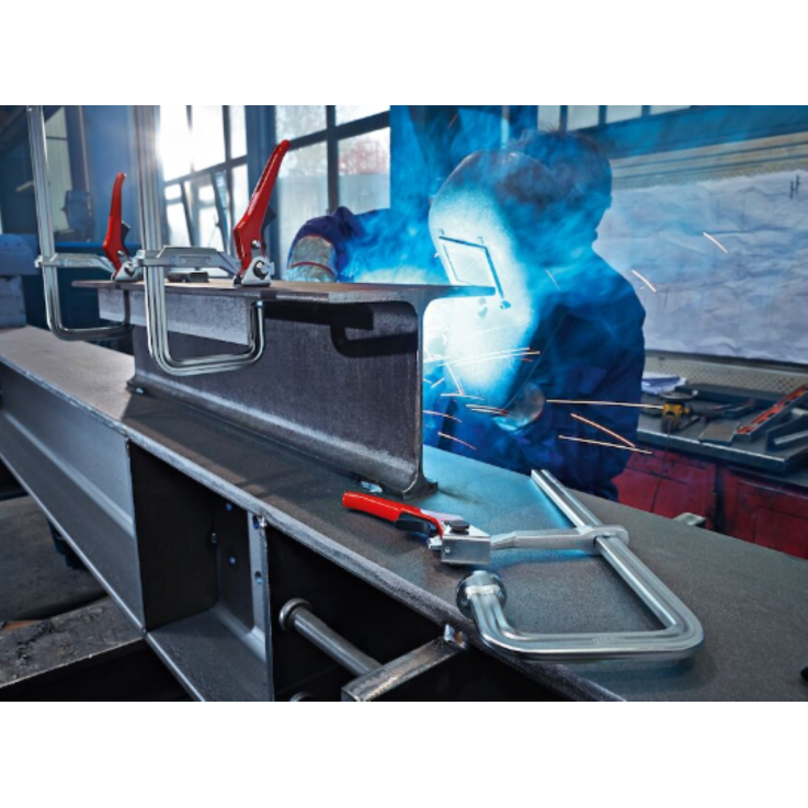 BESSEY Hebelzwinge in U-Form GU25-12-6H, 250/120 mm