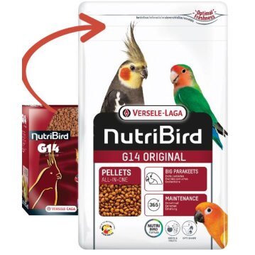 NUTRIBIRD G 14 Original Extrudierte Pellets, für...