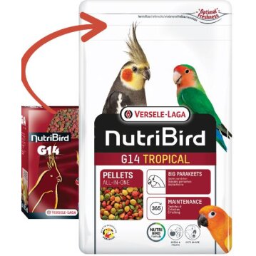 NUTRIBIRD G 14 Tropica Extrudierte Pellets, für...