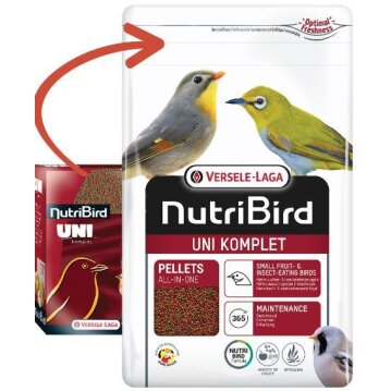 NUTRIBIRD Uni Komplet Extrudierte Pellets, für...