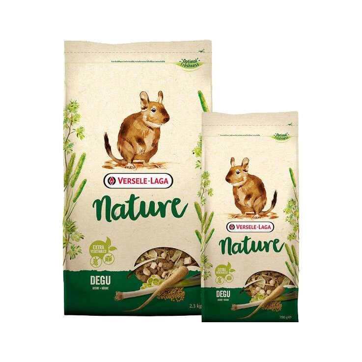 HOME NATURE Degu, faserreiche Mischung, 2,3 Kg