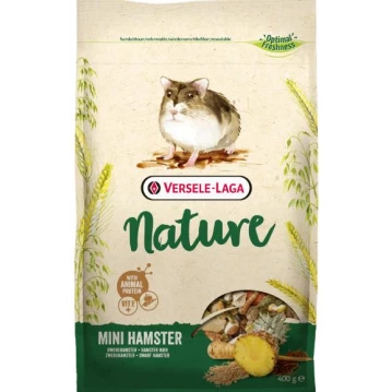 HOME NATURE Mini Hamster, getreidereiche Mischung, 400 g