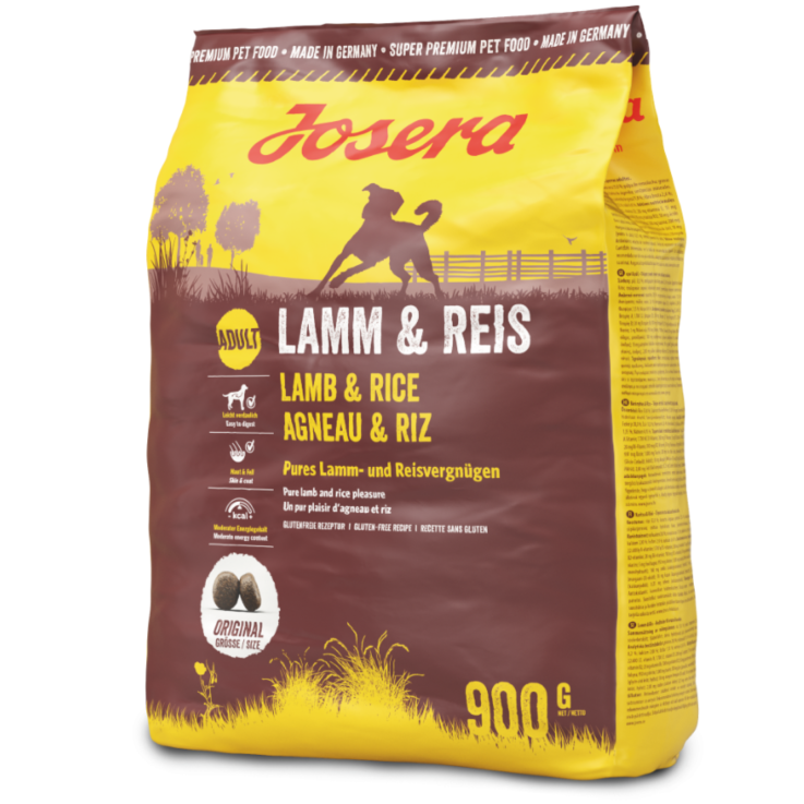 Hunde - Trockenfutter JOSERA Lamm & Reis, 900 g