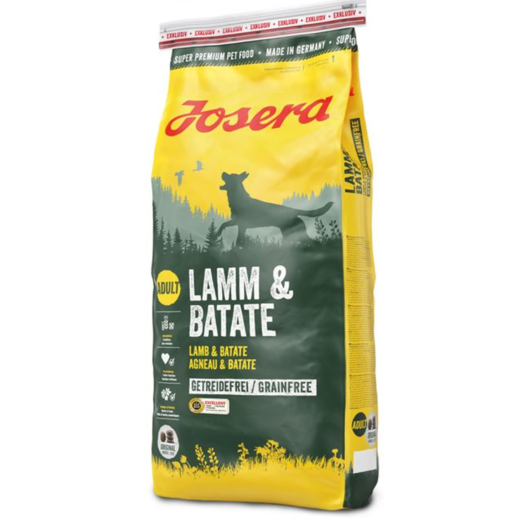 Hunde - Trockenfutter JOSERA Lamm & Batate, 15 Kg
