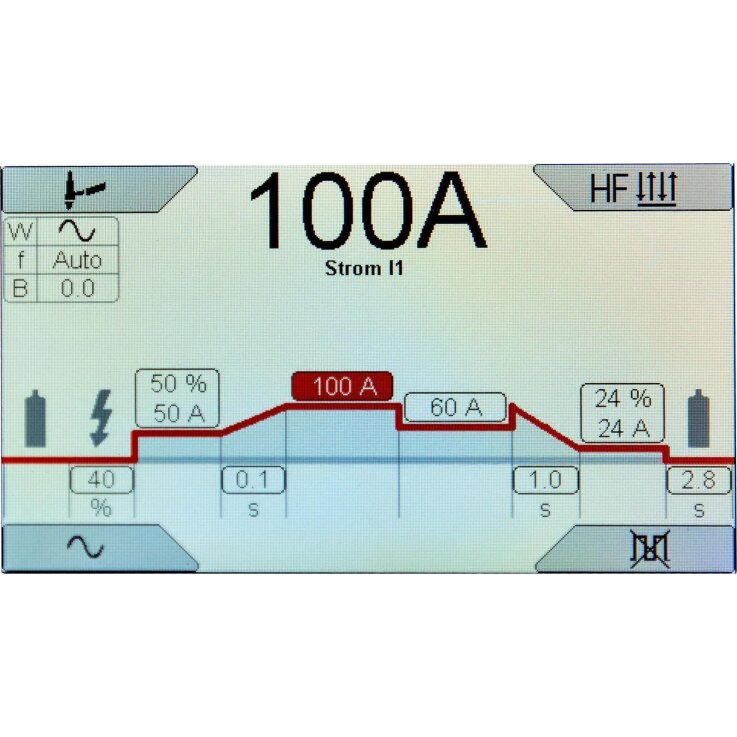 SCHWEISSKRAFT WIG-Inverter HIGH-TIG PLUS  230 AC/DC