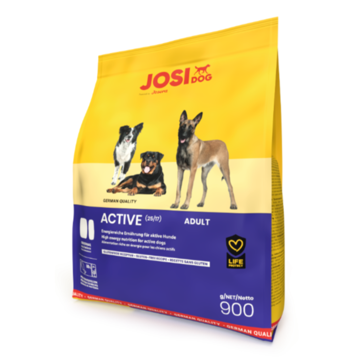 Hunde - Trockenfutter JOSERA JosiDog Active, 900 g