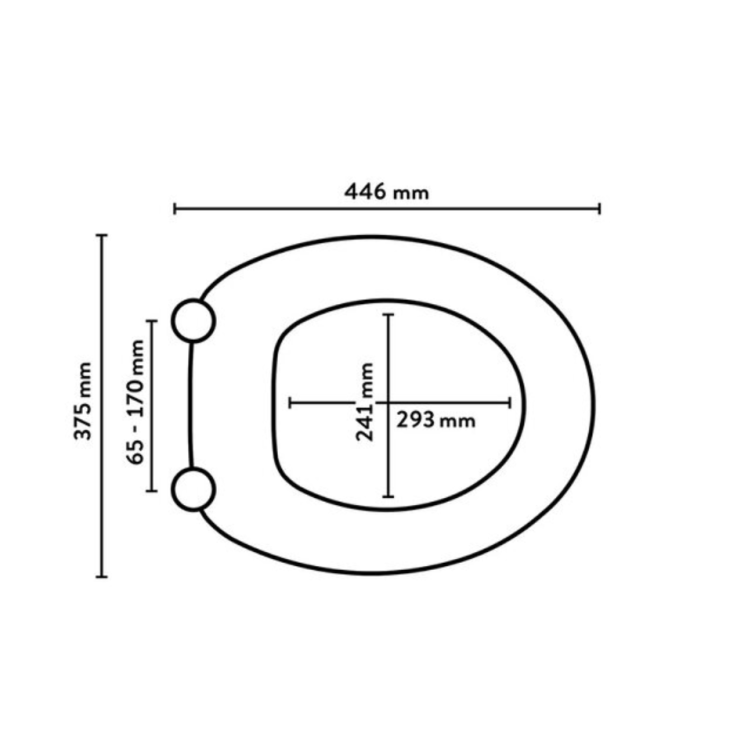 WC-Sitz Lanca II mit Absenkautomatik Duroplast Friedenstaube