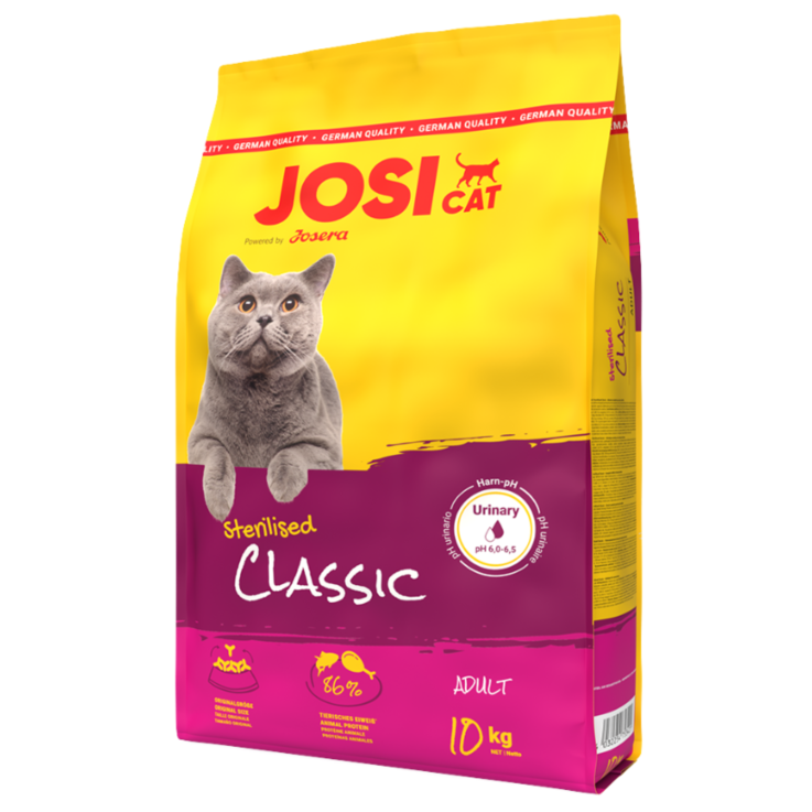 Katzen - Trockenfutter JOSERA JosiCat Sterilised Classic, 10 Kg